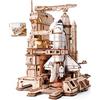 ROKR Puzzle 3D Legno lo Space Shuttle, Modellismo da Costruire Adulti LKA02 | Razzo Regali di compleanno per Bambini e Adulti, Space Shuttle