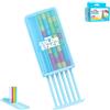 Generico Sfida Mini Color Stack (1 pezzo) | Rompicapo portatile e gioco di logica: un passatempo ideale per viaggi, feste in famiglia, auto o aerei
