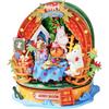 Rolife Casa Miniatura DIY Snorkmaiden's Garden Party Book Nook 3D Puzzle | Puzzle 3D legno Moomin ufficiale 105 pezzi. Incastro senza colla. Decoro & regalo adulti