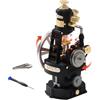 ROKR Puzzle 3D Modello di Assemblaggio Meccanico Motore termico, CGM03 | Modellismo da Costruire Adulti Plastica Metallo, Città Industriale dei Regali Artigianali Fai da Te, Thermo Engine