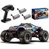 Ledovan Auto telecomandata da 60 km/h con motore brushless per adulti, 1/10 ad alta velocità 4WD fuoristrada RC Truck, impermeabile RC Buggy All Terrain, 3 batterie