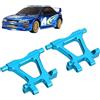 Dilwe Braccio Oscillante Inferiore Posteriore RC, Braccio di Sospensione Inferiore Posteriore in Metallo di Dimensioni Accurate in Lega di Alluminio Compatibile con TT02 1/10 RC(Blu)