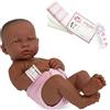 JC Toys 18507 La Newborn - Bambola First Day Aa Real Girl, 35,56 cm