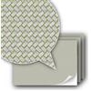 TexturKontor 3 fogli di pellicola autoadesiva decorativa per pavimentazione e superfici per modellismo in scala 1:87 H0 (UK: 3,5 mm Scale) (pietre per pavimentazione con muschio)