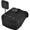 Iyalezirk Occhiali FPV -800D 5.8G 40CH 5 Pollici 854X480 DVR Registrazione/Archiviazione Dual Antenne 2000mAh per Drone da Corsa RC Spina UE
