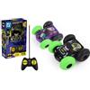 TURBO CHALLENGE - Flip Batman Vs Robin - Licenza Ufficiale DC Batman - Stunt - 096643 - Auto Telecomandata - Giallo - Plastica - Giocattolo per Bambini - Regalo - Doppia Faccia - A partire da 3 anni