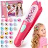 WootoySmart Regalo Bambina 5 6 7 8 9 Anni, Kit Gemme Capelli Giochi Bambina 4-10 Anni Femmina Macchina per Trecce per Bambine 5-12 Anni Giocattolo Accessori Capelli Creativo Regalo Compleanno Bambina