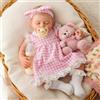 BABESIDE Bambole Reborn Bambina Neonata Addormentata 20 pollici | Bambole Realistica, Corpo in Tessuto Morbido,Accessori per il Gioco Inclusi, Regalo Perfetto per Bambini dai 3 Anni in Su