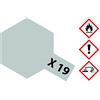 TAMIYA 81019 X-19 Fumo Lucido, 23 ml, Pittura per modellismo in plastica, modellismo e Accessori per bricolage, Pittura per modellismo