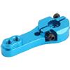 HIMOTO 02372B 25T Squadretta servo in Alluminio Blu CNC 1/8 1/10 1/16 (25T)