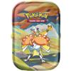 Pokémon Mini Tin Collezione Paldea Sfavillante, 2 Buste di Espansione, Adesivi, 5 Carte Illustrate Esclusive