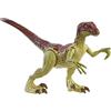 Mattel Jurassic World- Dinosauro Velociraptor Forza Bruta, Articolato con Colpo Singolo, Giocattolo per Bambini 4+Anni, GWN32