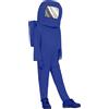 FIESTAS GUIRCA, S.L. Costume da Among Us Blu Spaziale per Bambini