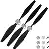 FLYCOLOR 3 set F4U Rc Plane Elica con Elica Savers e Adattatori per VOLANTEXRC 761-8 761-9 T28 Aereo