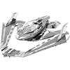 Metal Earth Fascinations Metal Earth - Batwind di Batman Puzzle in Metallo 3D