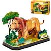 Party town Puzzle 3D Bambini Leone - Modelli per Equitazione Bambini E Adulti | Puzzles 3D 5 Anni O Più | 40 Pezzi | Puzzle 3D Adulti | Regali