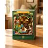 Rolife Book Nook: Angolo Studio Silenzioso - Puzzle 3D Adulti, DIY Miniature House con LED Antipolvere, Decorazione Impilabile per Libreria, Regalo Antistress per Amanti Libri (185 Pezzi, 5 Ore)