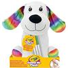 CRAYOLA - Colour Me Plush, Peluche Colorabile con 3 Pennarelli, soggetto Cagnolino, Attività Creativa e Regalo per Bambini, da 3 anni, 2017707