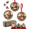 PieceRelax Puzzle Ornamenti Natalizi - Phoenix Chan & Kitty Angels | 180 Pezzi | Palline Puzzle da Appendere | Decorazione Magica per le Feste [A3956]