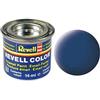Revell 32156 - Vernice Smaltata Blu (Opaco), 56 barattoli, 14 ml