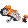 Paw Patrol, Veicolo Moto Pups di Zuma, Motocicletta con Motore a retrocarica e Personaggio, per Bambini dai 3 Anni in su