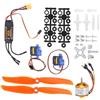 Frefgikty Kit Motore Elettrico SG90 Servo 2212 KV2200 Motore Brushless 6035 Accessori Kit per Rc Airplane Motor