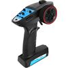 Generic Controller RC, Trasmettitore RC con Ricevitore 2.4Ghz Funzione di Regolazione della velocità Telecomando Trasmettitore RC a 3 per Auto Barca