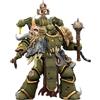 JOYTOY Warhammer 40k Death Guard Plague Marine con ascia Bubotica e Coltello della peste 1/18 Action Figure Colleziona ed Esponi Modello