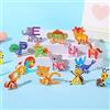 dellyy Puzzle 3D per Bambini, Puzzle con Animali da 30 Pezzi per Bambini, Puzzle di Cartoni Animati, Puzzle Educativo di Cartoni Animati 3D, Mini Puzzle (Lettera)