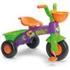 INJUSA Triciclo Bambino 1 2 3 Anni Trico Max Dino Rider Con Pedali Cestino Anteriore Posteriore Ergonomico Stabile Design Dinosauro Leggero Primo Triciclo Interno Esterno Regalo Perfetto INJUSA