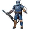 Hasbro Star Wars Hasbro The Black Series - Mandaloriano di Fanteria Pesante (Action Figure da 15 cm Giocattolo da Collezione, Ispirata alla Serie su Disney+ The Mandalorian), Multicolore, Standard