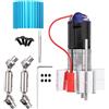 Qwertfeet Cambio di Trasmissione in Metallo 370 Motore Accessori di Aggiornamento Albero Motore per C14 C24 B24 B36 MN D90 MN99S RC,