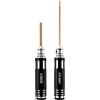 INJORA Cacciavite Phillips 2.0mm+ e Chiave a Dado Esagonale 3.0mm per 1/30 Axial SCX30