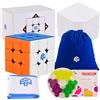 BroMoCube Gan 356M 3x3 - Cubo magnetico Speed Cube, 3x3, 3 x 3, senza adesivo con GES extra