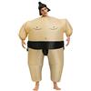 Oytrui Costume da Wrestler Sumo Gonfiabile, Divertente Outfit da Festa di Halloween per Adulti e Bambini, con Tessuto Poliestere Impermeabile, Facile da Gonfiare e Sgonfiare, per le