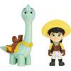 Giochi Preziosi Dino Ranch Min & Clover Coppia di Personaggi, Personaggio Alto Circa 7.5cm e Dinosauro Alto 9cm Circa, Come nel Cartone Animato, per Bambini a Partire dai 3 Anni, DNA00200, Multicolore