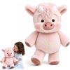 TaiXinYuly Plush Cow Running, 45cm Highlandes Cow Plushs,Flexible Plush Calf, Cartoon Style Decor,