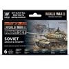 Vallejo- Model Color WWII Kit di Montaggio per Modellino, 6 x 17 ml, Multicolore, 1 Stück (1er Pack), VJ70202