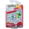 Pokémon PKW3002 Battle Figure Set - Machollo Serpifeu - Set ufficiale di personaggi da battaglia