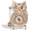 ROEOLNIL Puzzle 3D in legno a forma di gufo, kit modello da costruire per adulti divertente puzzle a forma di animale giocattolo artigianale