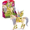 Schleich BAYALA | Sera con Unicorno Fiore 70565 | 8 x 15 x 18 cm | Figura dai 5 anni | figure fantastiche dettagliate | figure magiche da collezione | regalo per ragazzi e ragazze