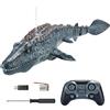 Generico Giocattoli Mosasaurus, giocattolo in piscina, rettile marino per bambini, telecomando con acqua leggera e spruzzata, figura subacquea di Mosasaur per piscine, a bordo piscina soleggiato,