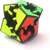 Yealvin 2 × 2 Gear Cube, 2 × 2 Gear Magic Speed Cube Brain Teaser Puzzle Giocattoli Educativi per Bambini