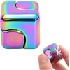 Leeelyan 2 in 1 Fidget Spinner Metallo | Palla Antistress Giocattolo per Punta delle Dita, Antistress Giocattolo per Esercizio Alle Mani e Alleviare lo Stress
