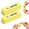 ZccwanSral 2 Pezzi Butter Squishy, Squishy Burro, Giocattolo da Spremere di Burro Giocattoli Schiacciare Antistress Squishies Squeeze per Bambini, Adulti, Ufficio e Casa
