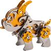 BuildCubes Puzzle in metallo 3D per adulti, Steampunk meccanico Bulldog 3D puzzle metallo modellino animale, 48 pezzi fai da te montaggio bulldog modello giocattolo regalo
