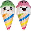 Anboor 2pcs Squishies Set Giocattoli Squeeze Gelato Kawaii Lento Rising Profumato Kid Giocattoli Regali Carino Cibo Raccogliere