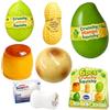 Babuman 6 Pezzi Crunchy Squishy Set, Realistic Amsr Color Changing Mango Sapone Cute Patata Peanut Burro Pallina antistress a lenta risalita per la gestione dell'ansia, ideale come bomboniera per feste