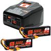 Spektrum Smart Smart Powerstage 4S Surface Bundle 2 G2 5000mAh 2S LiPo IC5 & S2100 Charger EU SPMXPSS550I Powerstage