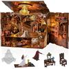 MiniCity Book Nook Kit fai da te in miniatura per adulti, adolescenti e principianti, decorazione per librerie fai da te, puzzle 3D, regalo per famiglia, amici (Phantom of The Opera Max)